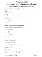 Bồi dưỡng toán 7 - Tỉ lệ thức