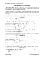 Mot so phuong phap giup giai nhanh bai toan hoa hoc PHAN II