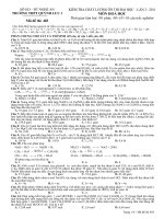 De thi thu Quynh Luu 1 - Lan 3 ngay 3-4-2011 - ma 4