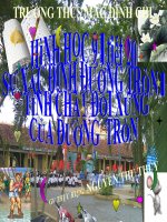 Sự xác định đường tròn - Tính chất đối xứng của đường tròn