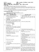 Lớp 3 Tuần 31 có luyện, HSG