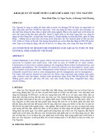 Khai quat nuoi ca ho chua Tay Nguyen