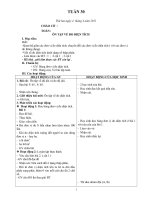 GIÁO ÁN 5-TUẦN 30-BVMT-KĨ NĂNG SỐNNG