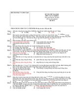 ĐỀ THI THỬ ĐẠI HỌC MÔN VẬT LÝ( ĐỀ SỐ 8)