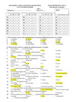 KIEM TRA SO 2-HK 2-ENG 11