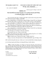 TT 12 ban hành điều lệ trường trung học