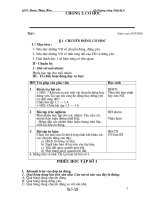 Giáo án tăng cường VL8