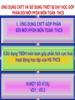 ung dung CNTT va su dung TBDH gop phan doi moi PPDh