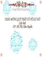 Trình bày cô đọng bằng bảng hay