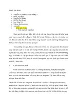 Chính sách kinh tế, phân tích Chính sách nước sạch nông thôn