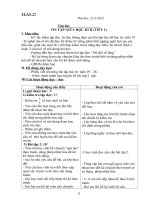 GIÁO ÁN 3 T27- (MÈO Ù)