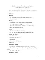 Đề thi HK II môn Mỹ Thuật 6.2