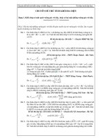 Chuyên đề thể tích khối đa diện nâng cao, phân dạng có đáp số.