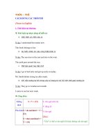 Tai lieu luyen thi mon Anh  - THI.doc