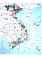 bản đồ hành chính Việt Nam