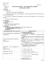 Giáo án Đại số 10 cơ bản