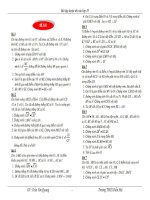 Bài tập luyện thi vào lớp 10 (HH) và Lời giải