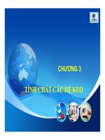 Bài giảng hóa keo   chương 3  tính chất của các hệ keo
