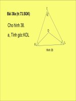 Luyện tập tính chất ba đường phân giác của tam giác.