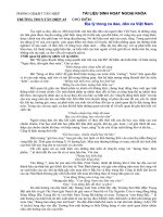 Địa lý trong ca dao