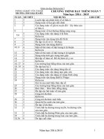 Giáo án dạy thêm toán 7