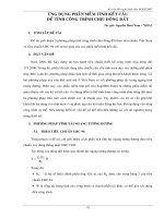 Ứng dụng phần mềm tính kết cấu để tính công trình chịu động đất