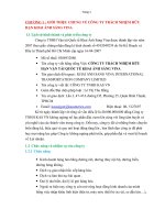 Quy trình nghiệp vụ giao nhận hàng hóa nhập khẩu FCL đường biển tại Việt Nam