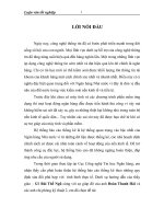 Ứng dụng tin học trong xây dựng báo cáo thống kê của hệ thống ngân hàng nhà nước_Luận văn tốt nghiệp ngành CNTT