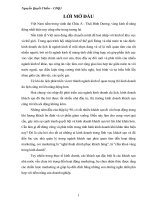 Nâng cao hiệu quả về hoạt động marketing của khách sạn công đoàn việt nam