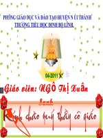 Bài Nghe lời chim nói Tuần 31