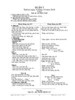 GIAO AN BUOI ! TUAN 7 LOP 2