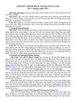 Phát thanh măng non tháng 4