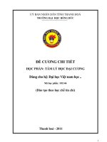 TÂM LÝ HỌC ĐẠI CƯƠNG BÀI 2