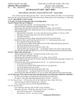 Kế hoạch hoạt động GDNGLL tháng 4/2011