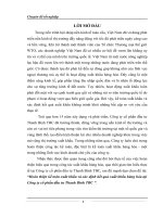 Hoàn thiện kế toán xuất khẩu và xác định kết quả xuất khẩu hàng hóa tại công ty cổ phần đầu tư thanh bình TBC