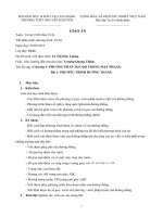 Giáo án Phương trình đường thẳng