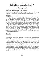 BÀI 4: KHẤN CÚNG RẰM THÁNG 7