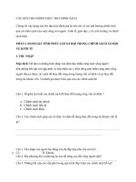 ĐÁNH GIÁ TÍNH PHÚC LỢI XÃ HỘI TRONG CHÍNH SÁCH XÃ HỘI VỀ KINH TẾ