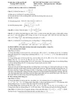 Đê Thi thử THPT Liên Hà (2011)