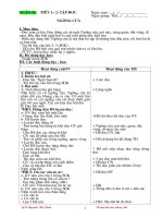 GIÁO AN TUẦN 31 LỚP 1 NĂM HỌC 10-11