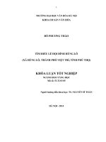 Tìm hiểu lễ hội đình Hùng Lô (Xã Hùng Lô, thành phố Việt Trì, tỉnh Phú Thọ)