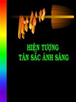 Vật Lý 12 - hiện tượng tán sắc