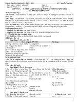 GIÁO ÁN ĐẠI SỐ 11 CƠ BẢN CẢ NĂM FULL