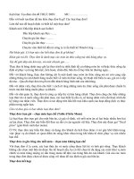 Kịch bản thuyết trình thực đơn