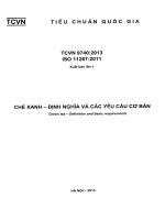 Tiêu chuẩn quốc gia TCVN 9740 2013   ISO 11287 2011