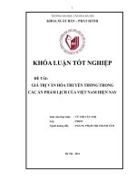 Giá trị văn hóa truyền thống trong các ấn phẩm lịch của Việt Nam hiện nay