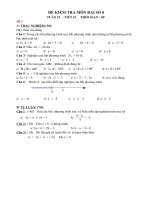 KT Đại 8 Chương 4+5 (3 đề)