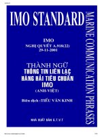 Thành ngữ thông tin liên lạc hàng hải