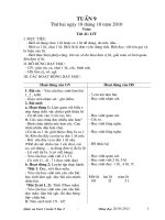 GIAO AN BUOI 1 TUAN 9 LOP 2