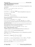 Giói hạn dãy số